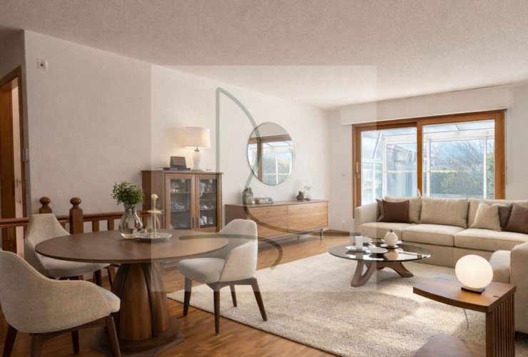 Appartement avec jardin privatif - Thônex